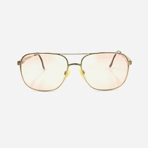 Vintage Marcolin F9 Gold Bronze Sunglasses Frames